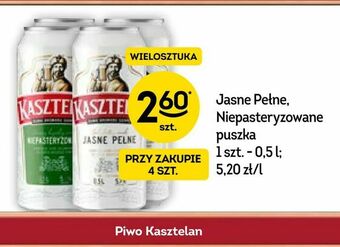 Żabka Piwo Kasztelan oferta