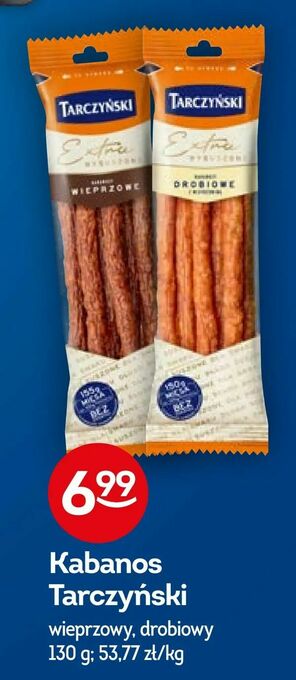 Żabka Kabanos Tarczyński oferta