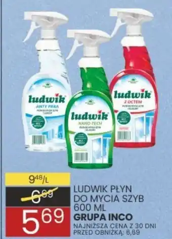 Wafelek LUDWIK PŁYN DO MYCIA SZYB 600 ML GRUPA INCO oferta