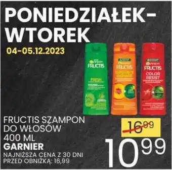 Wafelek FRUCTIS SZAMPON DO WŁOSÓW 400 ML GARNIER oferta