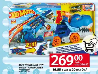 Selgros HOT WHEELS ZESTAW MEGA TRANSPORTER oferta