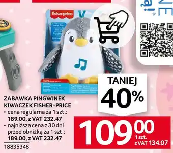 Selgros ZABAWKA PINGWINEK KIWACZEK FISHER-PRICE oferta