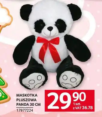MASKOTKA PLUSZOWA PANDA 30 CM