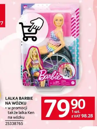 Selgros LALKA BARBIE NA WÓZKU oferta