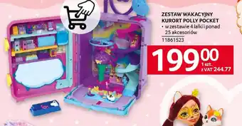 Selgros ZESTAW WAKACYJNY KURORT POLLY POCKET oferta