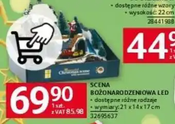 Selgros SCENA BOŻONARODZENIOWA LED oferta