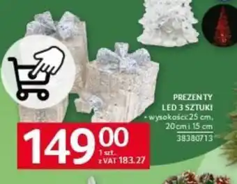 Selgros PREZENTY LED 3 SZTUKI oferta