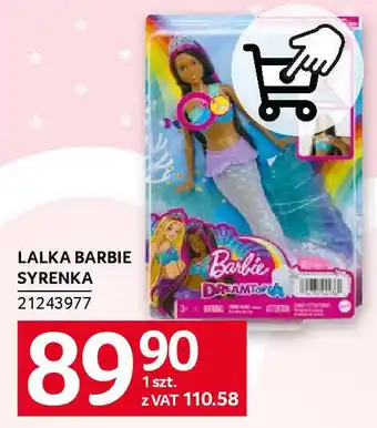 Selgros LALKA BARBIE SYRENKA oferta