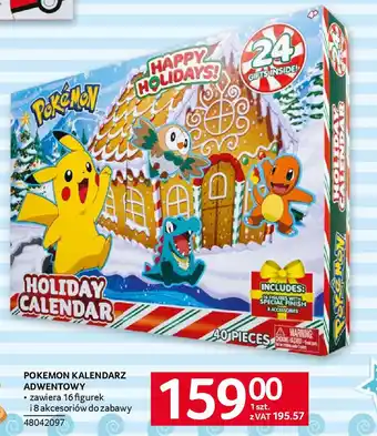 Selgros POKEMON KALENDARZ ADWENTOWY oferta