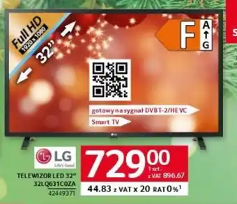 Selgros LG TELEWIZOR LED 32" 32LQ631COZA oferta