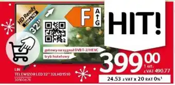 Selgros LIN TELEWIZOR LED 32" 32LHD1510 oferta