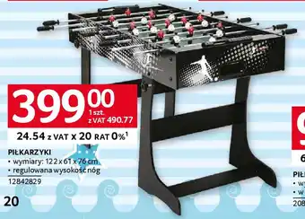 Selgros PIŁKARZYKI oferta
