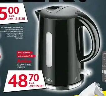 Selgros Amica CZAJNIK KF 1002 oferta