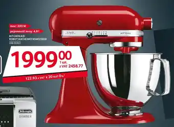 Selgros KITCHEN AID ROBOT KUCHENNY KSM125EER oferta