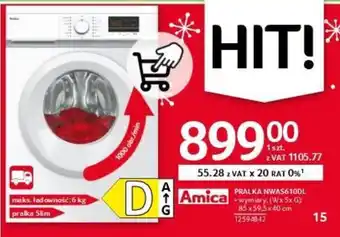 Selgros PRALKA NWAS610DL oferta
