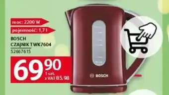 Selgros BOSCH CZAJNIK TWK7604 oferta