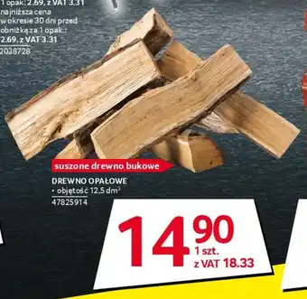 Selgros DREWNO OPAŁOWE oferta