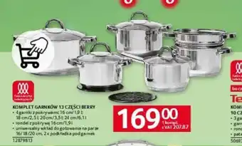 Selgros KOMPLET GARNKÓW 13 CZĘŚCI BERRY oferta