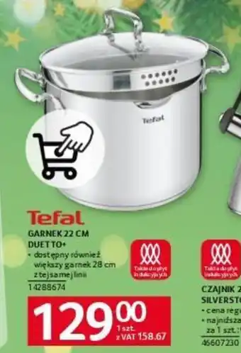 Selgros Tefal GARNEK 22 CM DUETTO oferta