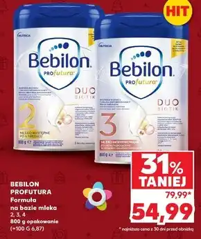 Kaufland Bebilon profutura duobiotik 1 mleko początkowe od urodzenia 800 g oferta
