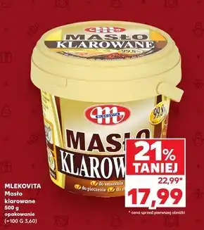 Kaufland Masło klarowane mlekovita oferta
