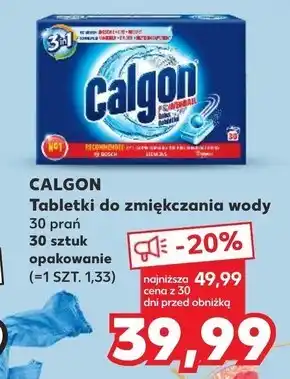 Kaufland Tabletki do zmiękczania wody calgon oferta