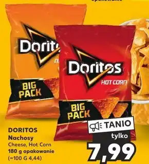 Kaufland Doritos nacho chipsy kukurydziane o smaku serowym 180 g oferta
