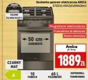 Neopunkt Kuchenka gazowo-elektryczna amica oferta