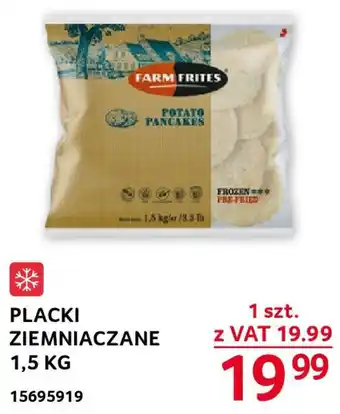 Selgros PLACKI ZIEMNIACZANE 1,5 KG oferta