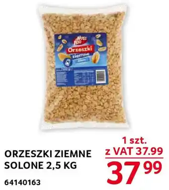 Selgros ORZESZKI ZIEMNE SOLONE 2,5 KG oferta