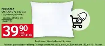Selgros PODUSZKA GOTLAND 70 x 80 CM oferta