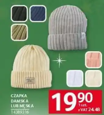 Selgros CZAPKA DAMSKA LUB MĘSKA oferta