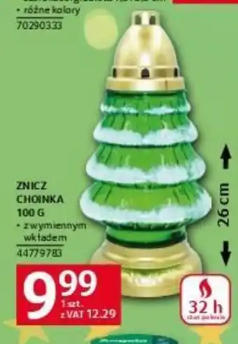 Selgros ZNICZ CHOINKA 100 G oferta