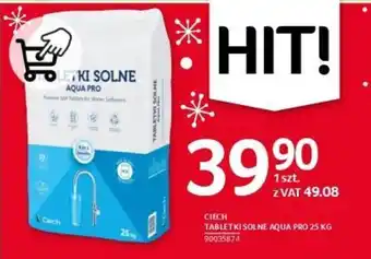 Selgros TABLETKI SOLNE AQUA PRO 25 KG oferta