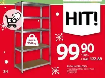Selgros REGAŁ METALOWY oferta
