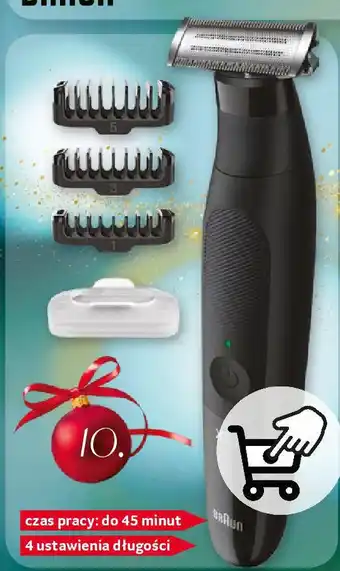 Selgros BRAUN trymer XT3100 BLK/BLK oferta