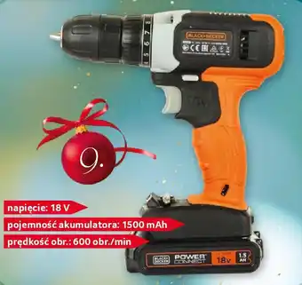 Selgros Black+Decker wiertarko-wkrętarka akumulatorowa 18V oferta