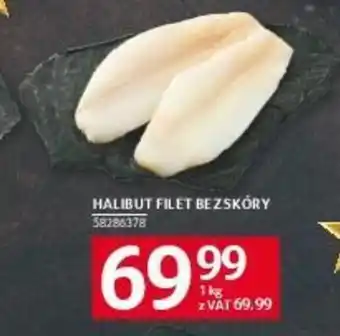 Selgros HALIBUT FILET BEZSKÓRY 1kg oferta
