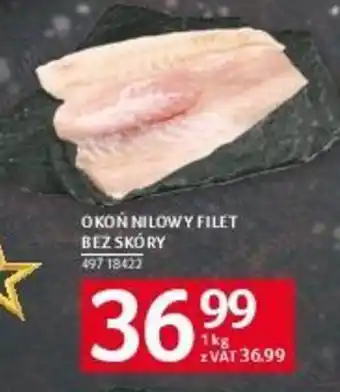 Selgros OKOŃ NILOWY FILET BEZ SKÓRY 1kg oferta