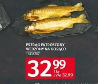 Selgros PSTRĄG PATROSZONY WĘDZONY NA GORĄCO 1kg oferta