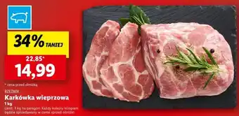 Lidl Karkówka wieprzowa 1 kg oferta