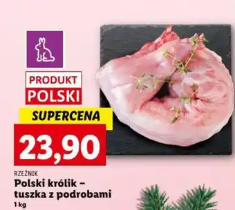 Lidl Polski królik - tuszka z podrobami 1 kg oferta
