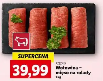 Lidl Wołowina - mięso na rolady 1 kg oferta