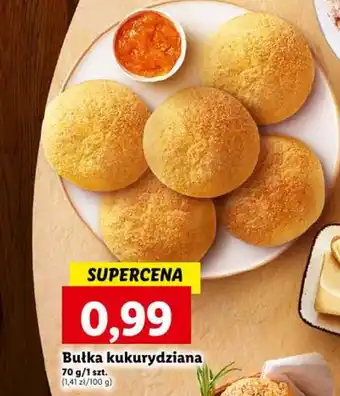 Lidl Bułka kukurydziana oferta
