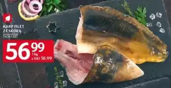 Selgros KARP FILET ZE SKÓRĄ 1kg oferta