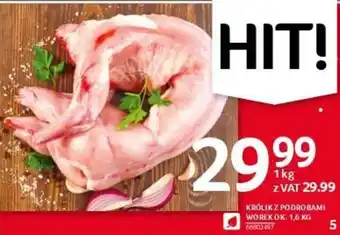 Selgros KRÓLIK Z PODROBAMI WOREK 1kg oferta