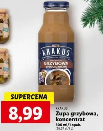 Lidl Zupa grzybowa, koncentrat 300 ml oferta