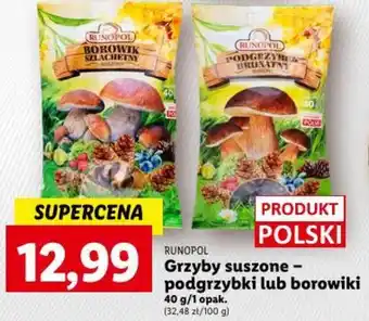 Lidl Grzyby suszone – podgrzybki lub borowiki 40 g oferta