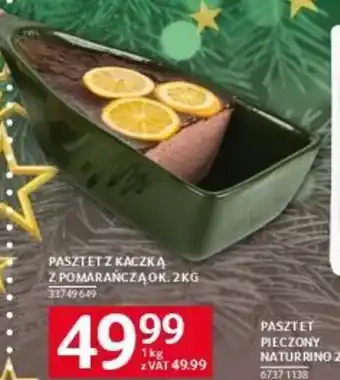 Selgros PASZTET Z KACZKĄ Z POMARAŃCZĄ 1kg oferta