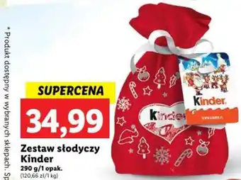Lidl Zestaw słodyczy Kinder 290 g oferta